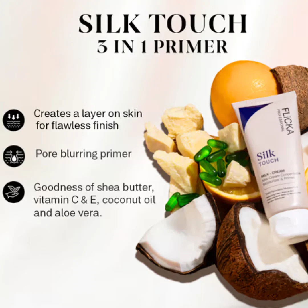 Flicka 3 in 1 Silk touch Primer