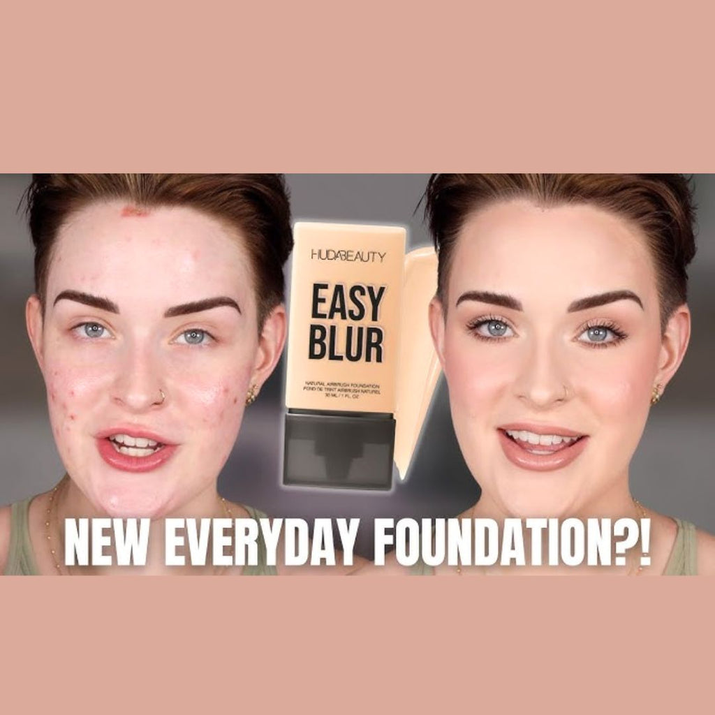 Huda Beauty Easy Blur Foundation- Long-Lasting and Waterproof