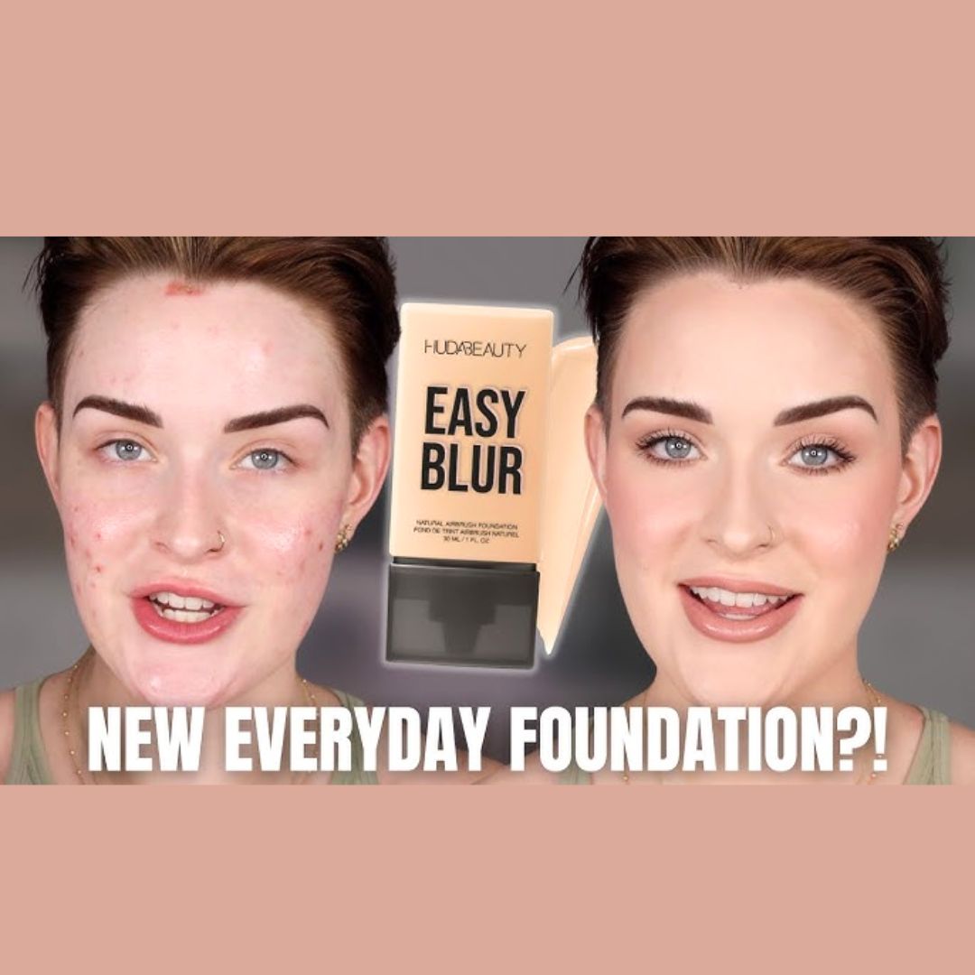 Huda Beauty Easy Blur Foundation- Long-Lasting and Waterproof