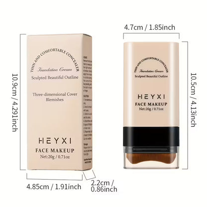 HEYXI 2-in-1 Concealer & Foundation Stick | Waterproof Full Coverage