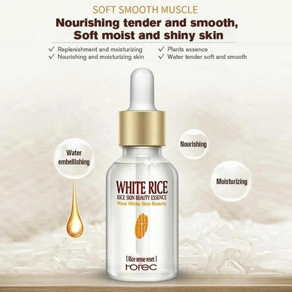 Sale Rorec White Rice Serum Face with Free Sheet Mask