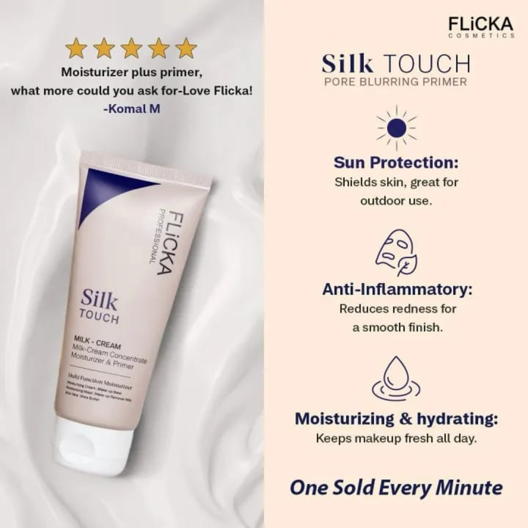 Flicka 3 in 1 Silk touch Primer