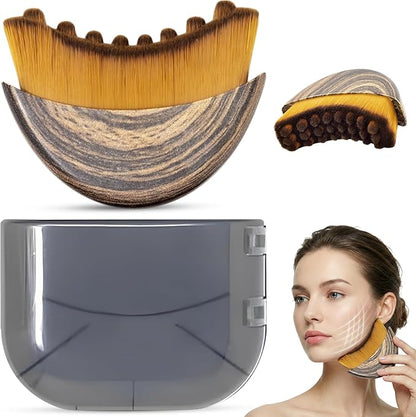 Lymphatic Contour Face Brush, Lymphatic Drainage Brush, Double Chin Reducer