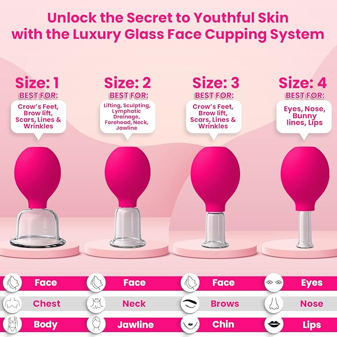 Facial cupping set
