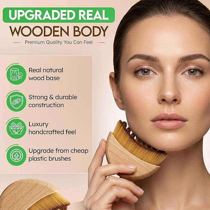Lymphatic Contour Face Brush, Lymphatic Drainage Brush, Double Chin Reducer