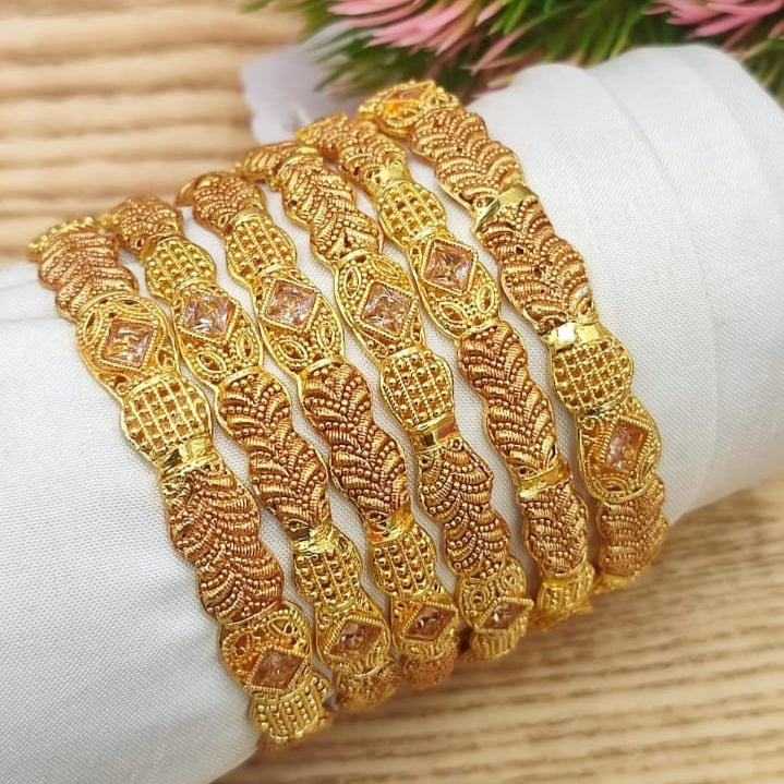 Modern Gold Plated Bangles