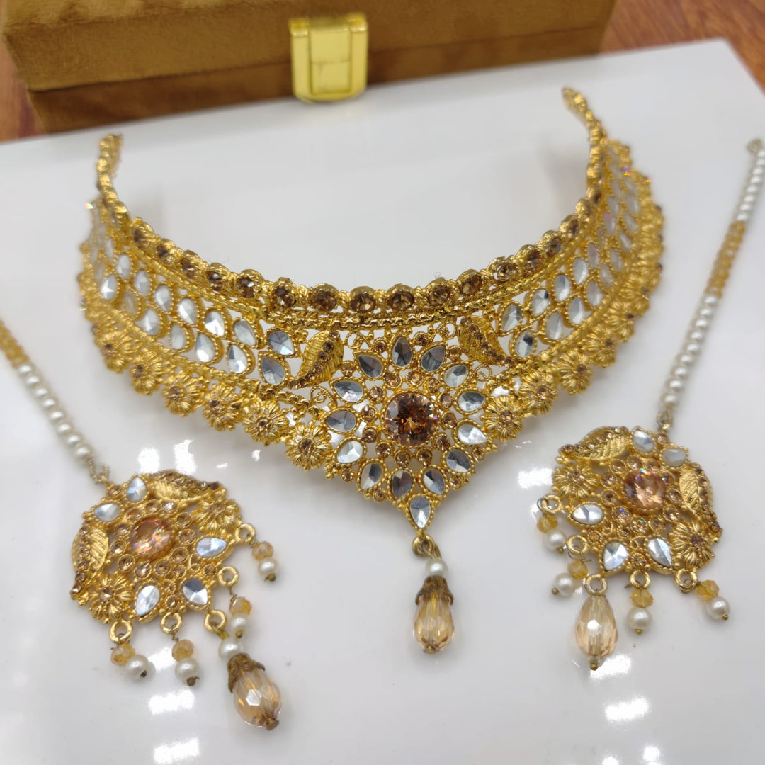 Kundan golden set