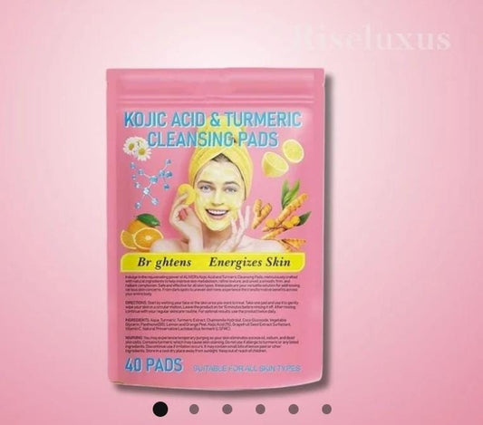 LIVER Kojic Acid & Turmeric Cleansing Pads