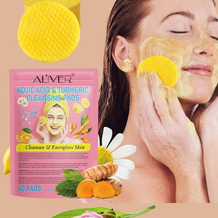 LIVER Kojic Acid & Turmeric Cleansing Pads