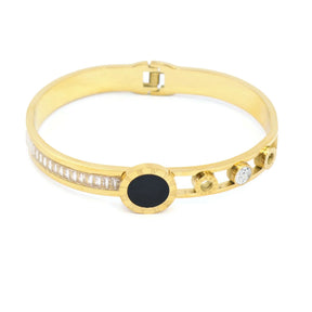 Black Zircon Stone Bracelet